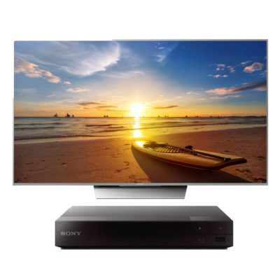 Sony KD55XD8577BU Silver - 55inch 4K Ultra HD TV Smart LED TV & BDPS3700B Black - Smart Blu-Ray Player Sony KD55XD8577BU Silver - 55inch 4K Ultra HD TV Smart LED TV & BDPS3700B Black - Smart Blu-Ray Player